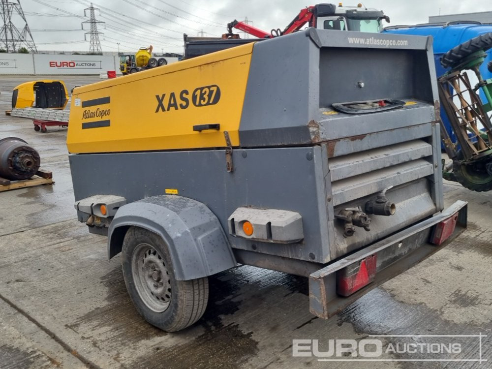 2012 Atlas Copco XAS 137 - Compressor de ar: foto 3 2012 Atlas Copco XAS 137 - Compressor de ar: foto 3