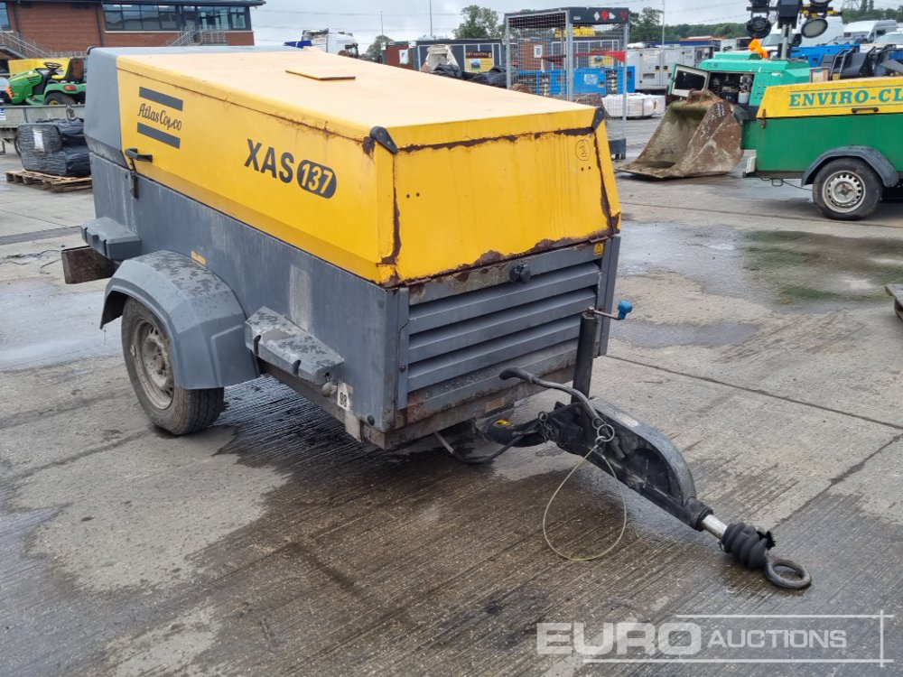 Compressor de ar 2012 Atlas Copco XAS 137: foto 7