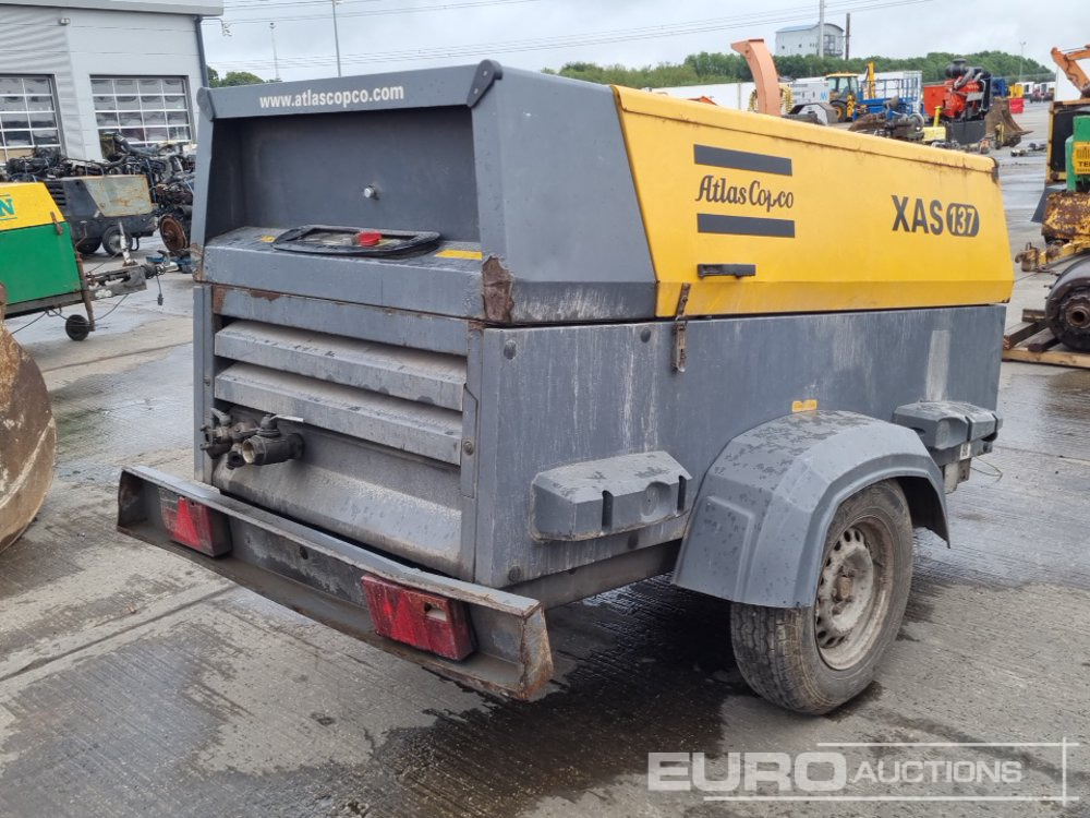 2012 Atlas Copco XAS 137 - Compressor de ar: foto 5 2012 Atlas Copco XAS 137 - Compressor de ar: foto 5