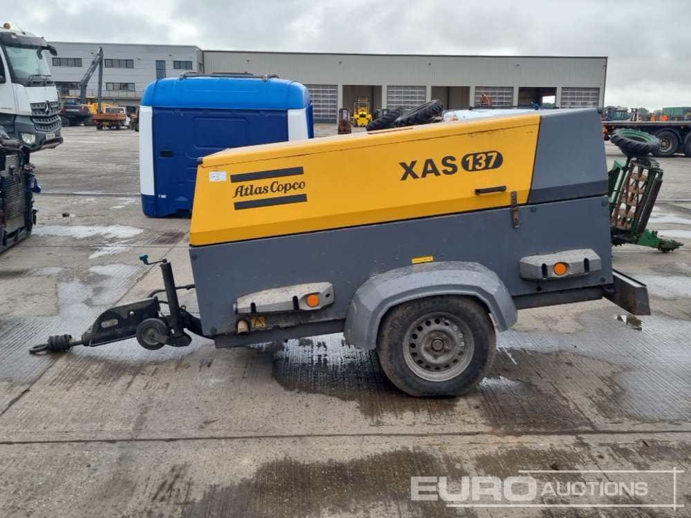 2012 Atlas Copco XAS 137 - Compressor de ar: foto 2 2012 Atlas Copco XAS 137 - Compressor de ar: foto 2