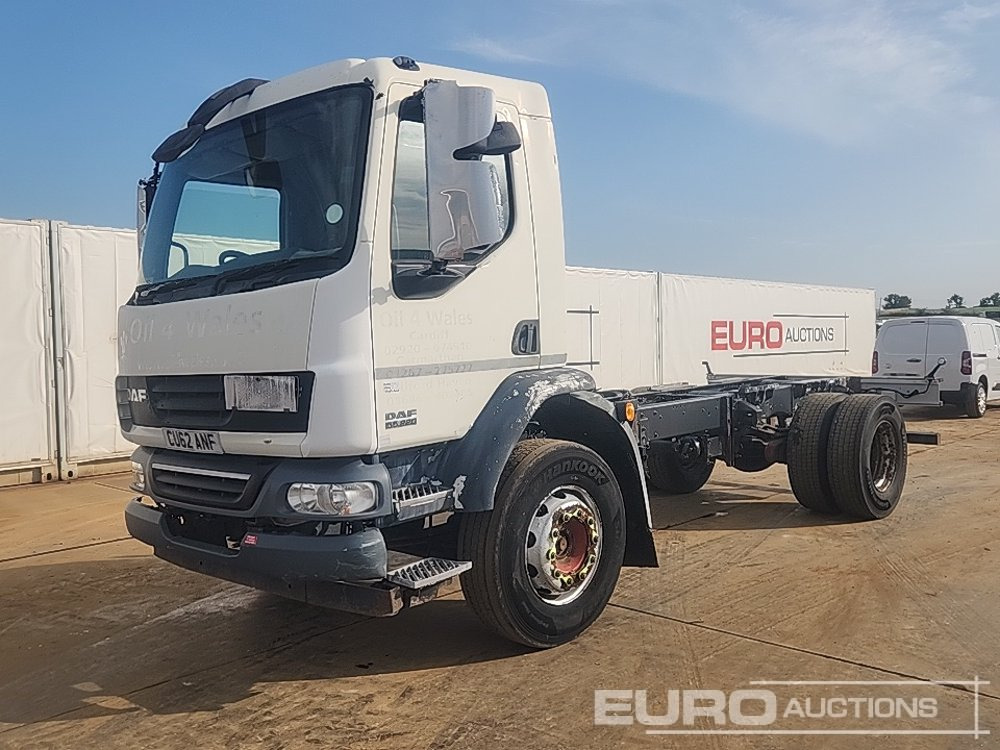 2012 DAF LF55-220 - Camião chassi: foto 1 2012 DAF LF55-220 - Camião chassi: foto 1