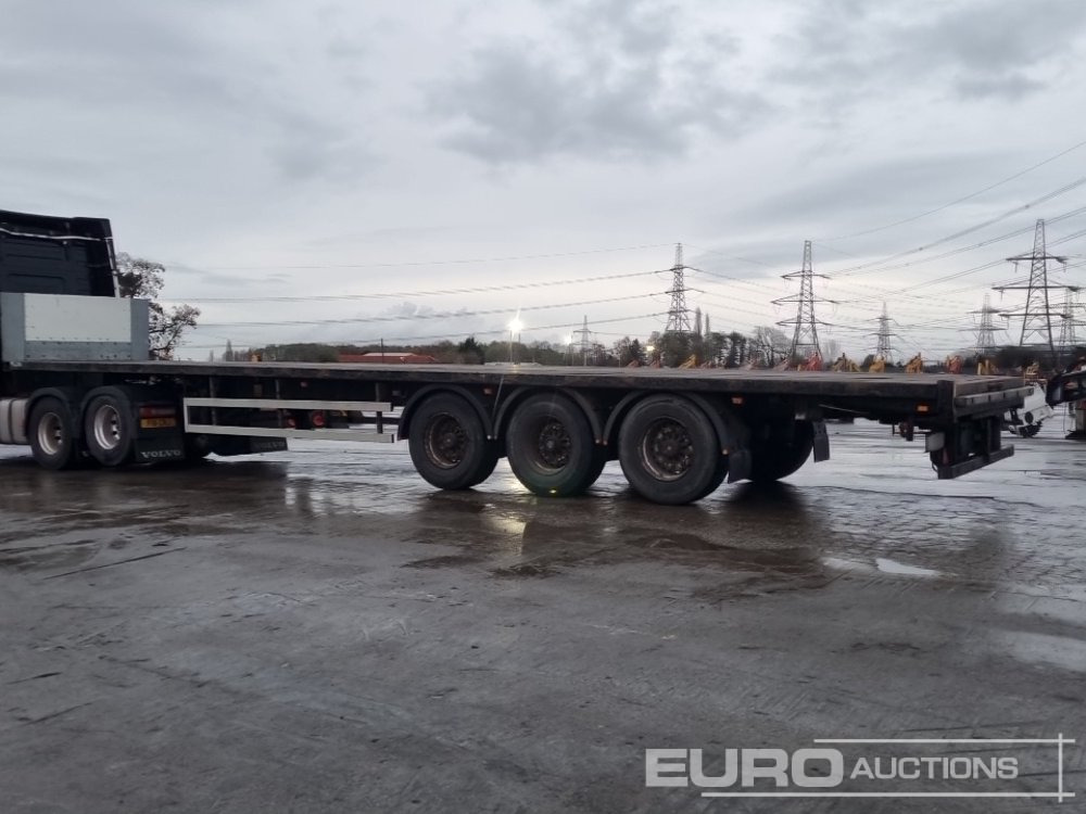 2012 Don-Bur Tri Axle Flat Bed Trailer - Semi-reboque plataforma/ Caixa aberta: foto 3 2012 Don-Bur Tri Axle Flat Bed Trailer - Semi-reboque plataforma/ Caixa aberta: foto 3