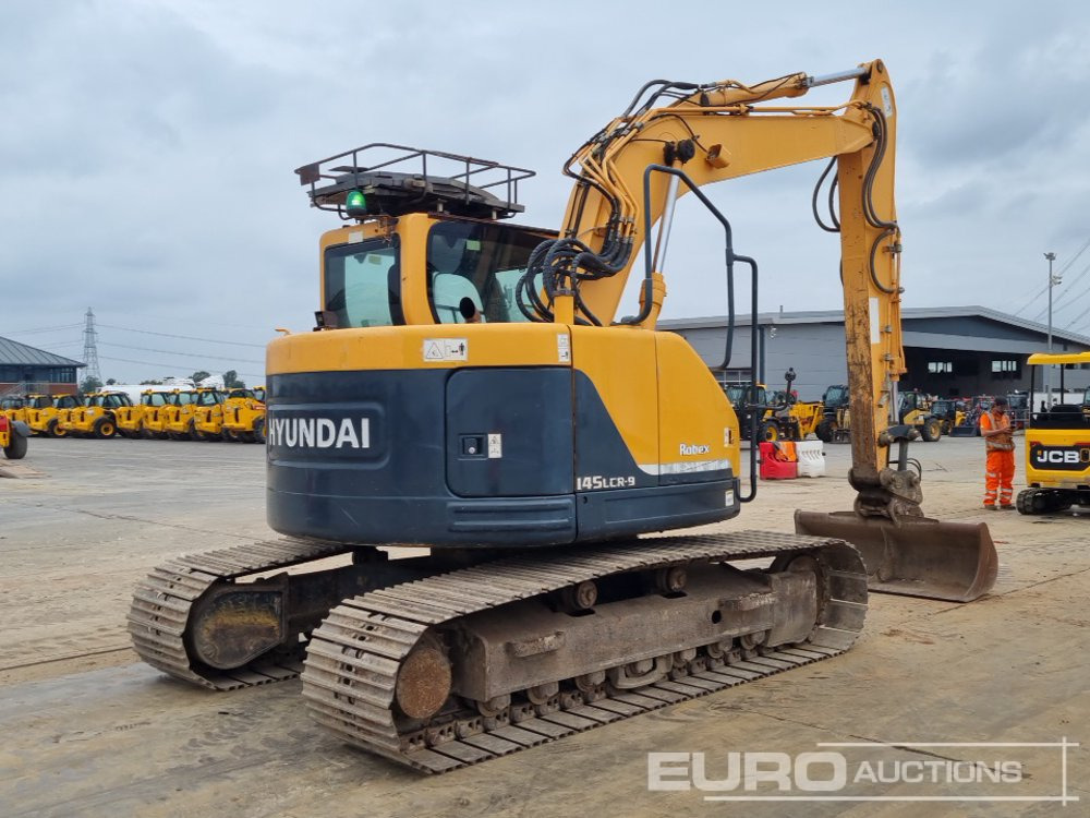 2012 Hyundai R145LCR-9 - Escavadora de rastos: foto 5 2012 Hyundai R145LCR-9 - Escavadora de rastos: foto 5