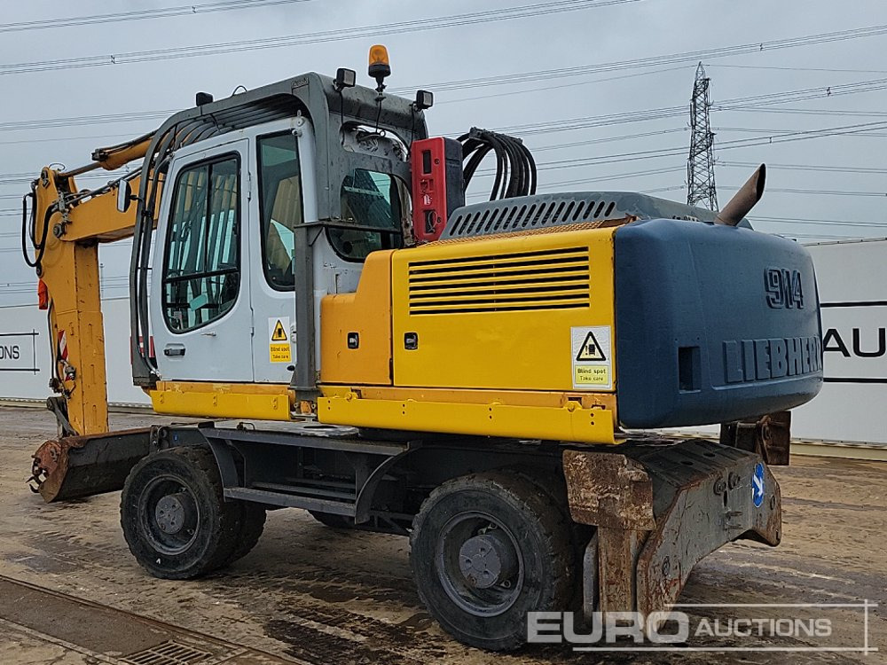 2012 Liebherr 914C - Escavadeira de rodas: foto 3 2012 Liebherr 914C - Escavadeira de rodas: foto 3