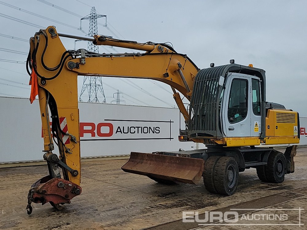 2012 Liebherr 914C - Escavadeira de rodas: foto 1 2012 Liebherr 914C - Escavadeira de rodas: foto 1