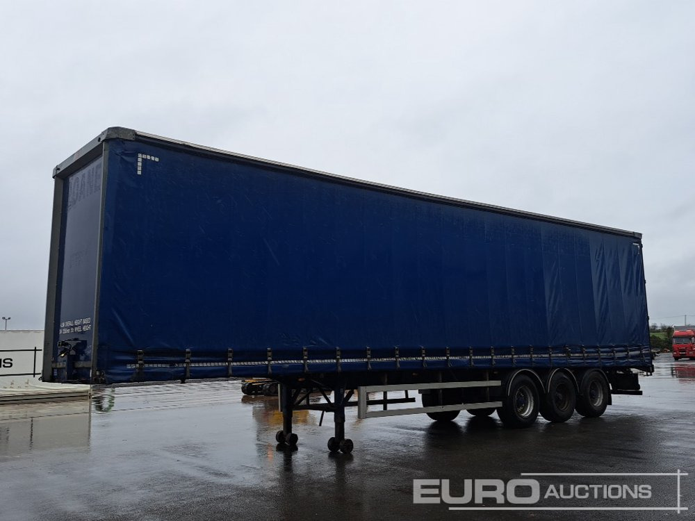 2012 SDC 45' Tri Axle Flat Trailer, BPW Axles - Semi-reboque de lona: foto 1 2012 SDC 45' Tri Axle Flat Trailer, BPW Axles - Semi-reboque de lona: foto 1