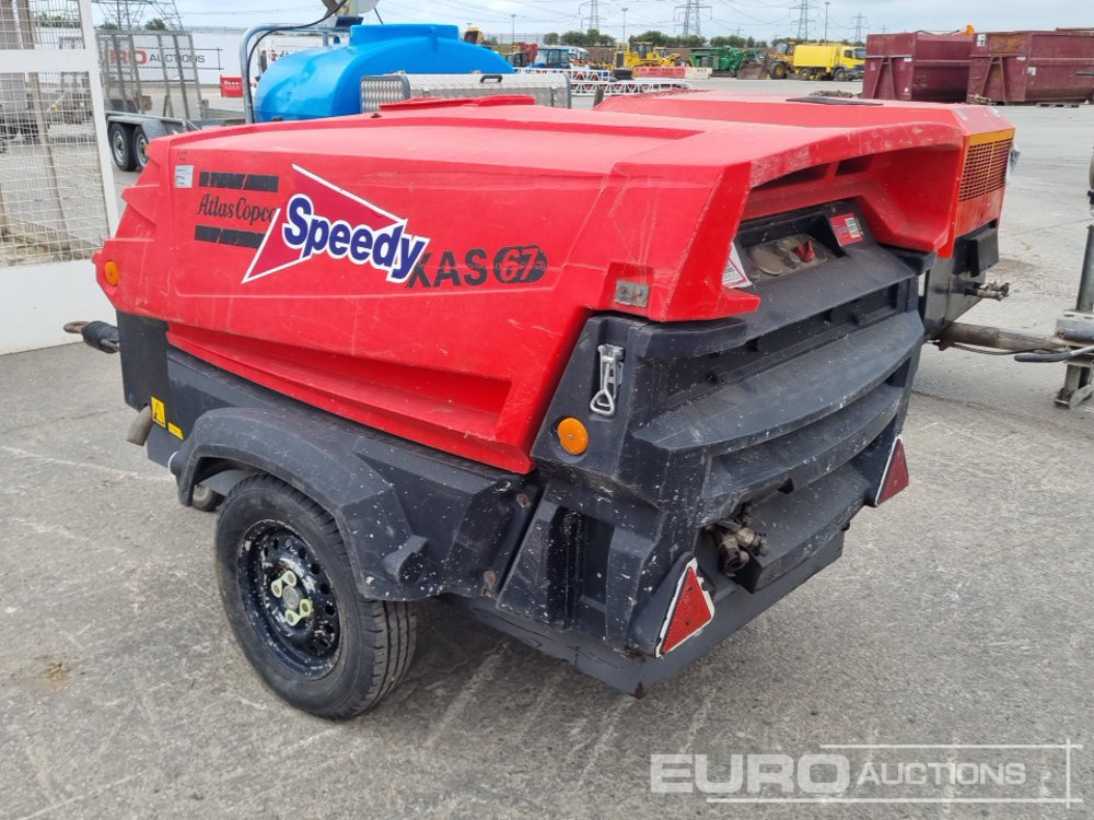 2013 Atlas Copco XAS67 - Compressor de ar: foto 3 2013 Atlas Copco XAS67 - Compressor de ar: foto 3