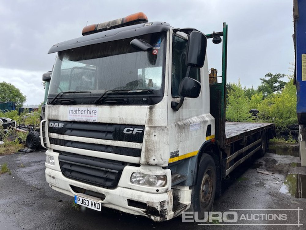 2013 DAF CF75 310 - Camião de caixa aberta/ Plataforma: foto 1 2013 DAF CF75 310 - Camião de caixa aberta/ Plataforma: foto 1