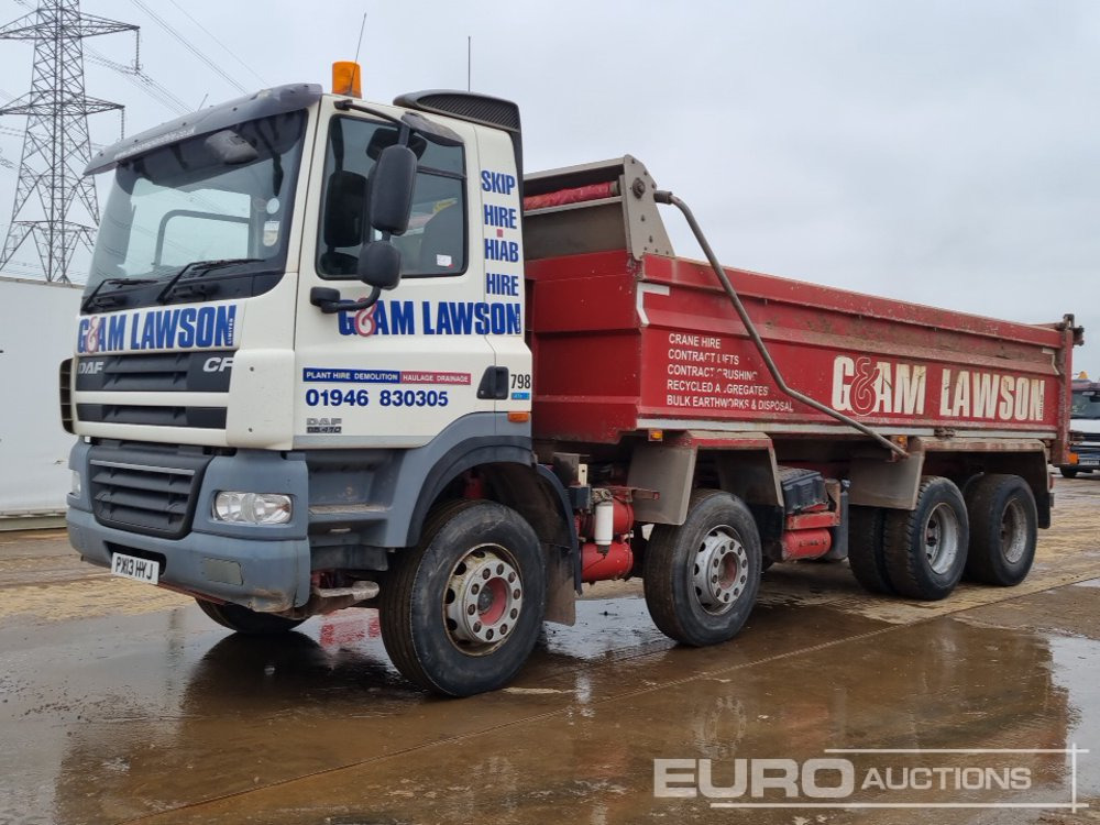2013 DAF CF85.410 - Camião basculante: foto 1 2013 DAF CF85.410 - Camião basculante: foto 1