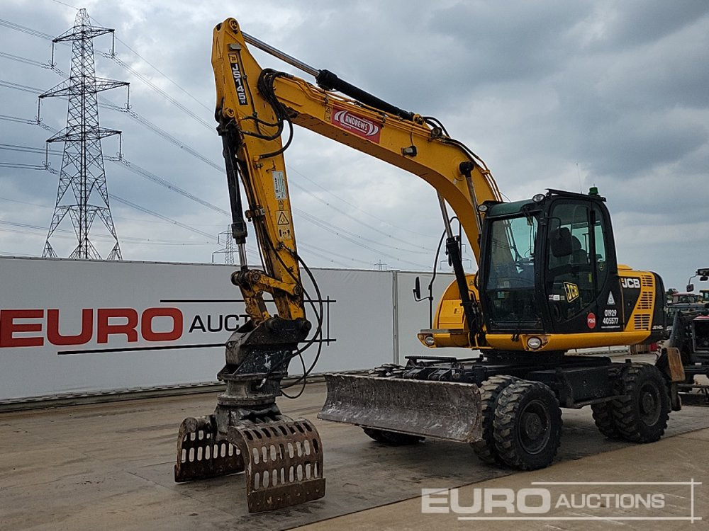 2013 JCB JS145W - Escavadeira de rodas: foto 1 2013 JCB JS145W - Escavadeira de rodas: foto 1