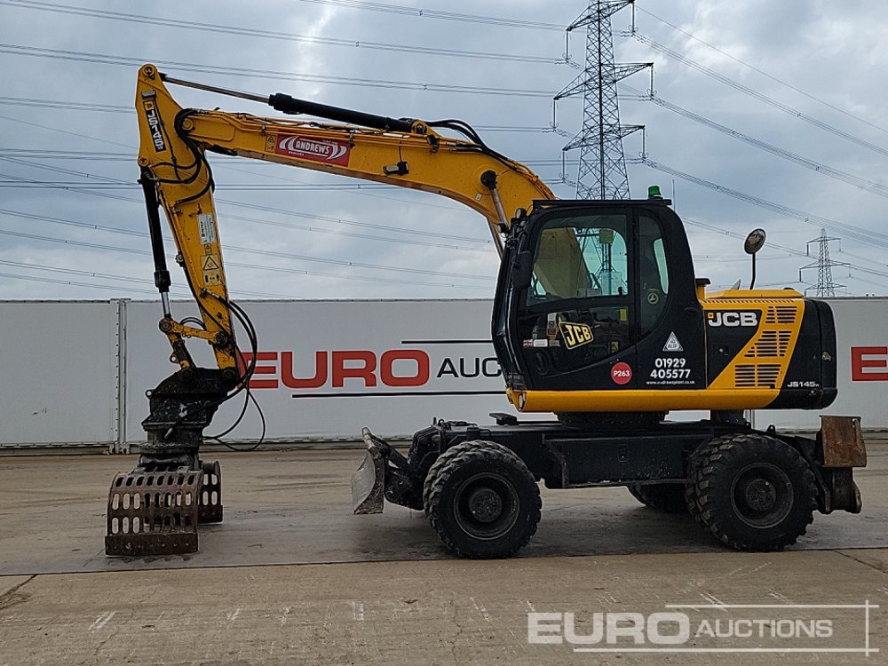 2013 JCB JS145W - Escavadeira de rodas: foto 2 2013 JCB JS145W - Escavadeira de rodas: foto 2