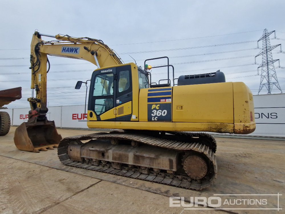 2013 Komatsu PC360LC-10 - Escavadora de rastos: foto 3 2013 Komatsu PC360LC-10 - Escavadora de rastos: foto 3