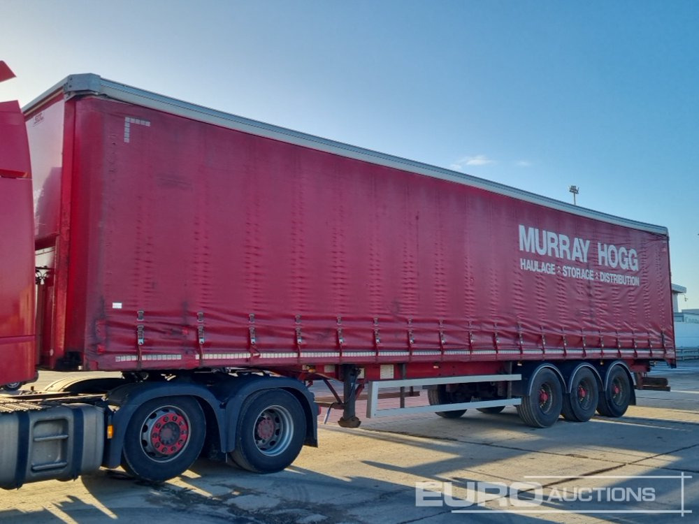 2013 SDC Tri Axle Curtainsider Trailer - Semi-reboque de lona: foto 1 2013 SDC Tri Axle Curtainsider Trailer - Semi-reboque de lona: foto 1