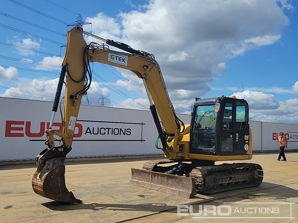 2014 CAT 308E2CR - Mini escavadeira: foto 1 2014 CAT 308E2CR - Mini escavadeira: foto 1