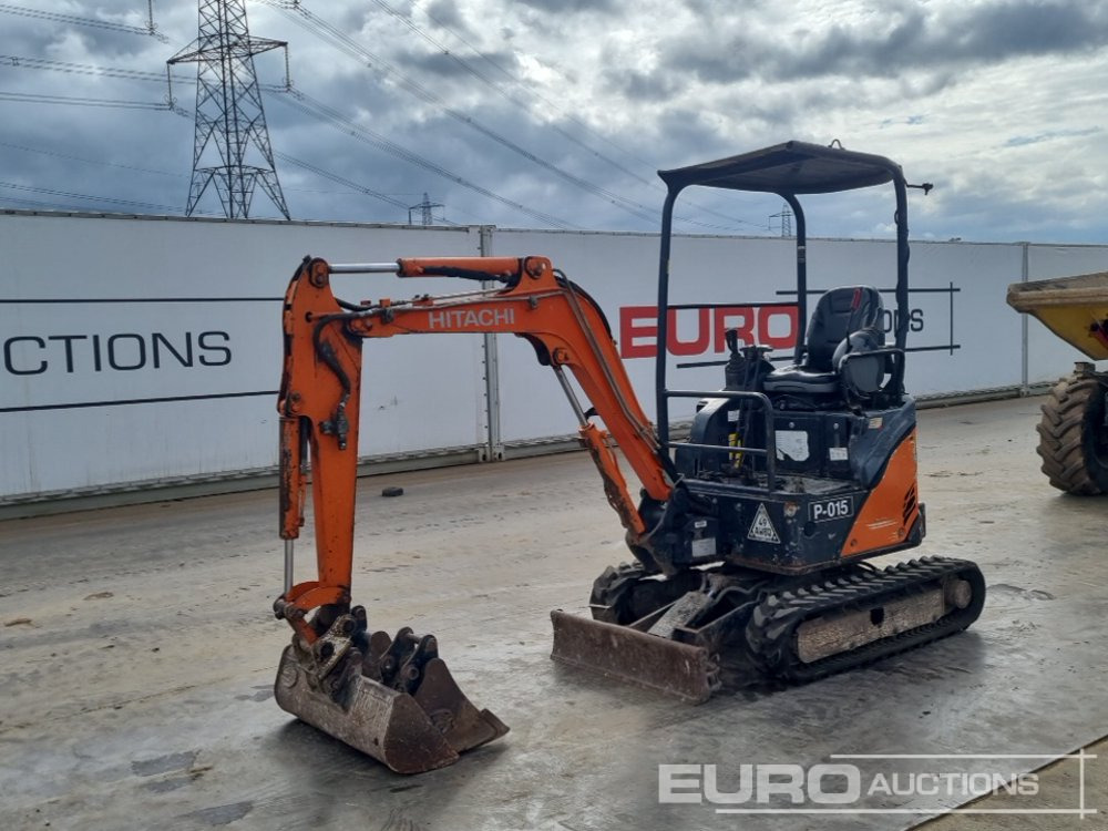 2014 Hitachi ZX17U-2 - Mini escavadeira: foto 1 2014 Hitachi ZX17U-2 - Mini escavadeira: foto 1