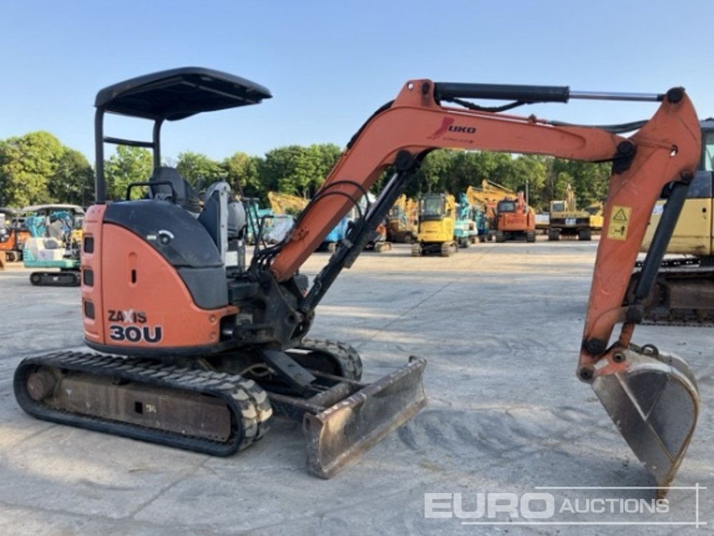 2014 Hitachi ZX30U-5A - Mini escavadeira: foto 5 2014 Hitachi ZX30U-5A - Mini escavadeira: foto 5