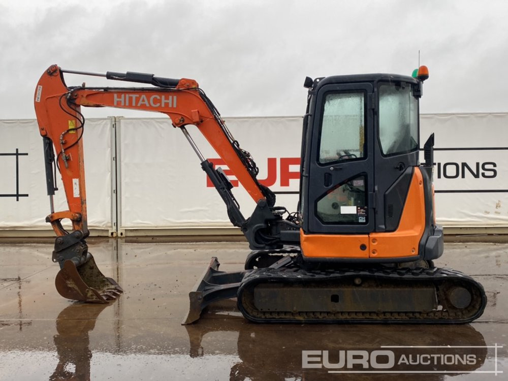 2014 Hitachi ZX48U-5A CLR - Mini escavadeira: foto 2 2014 Hitachi ZX48U-5A CLR - Mini escavadeira: foto 2