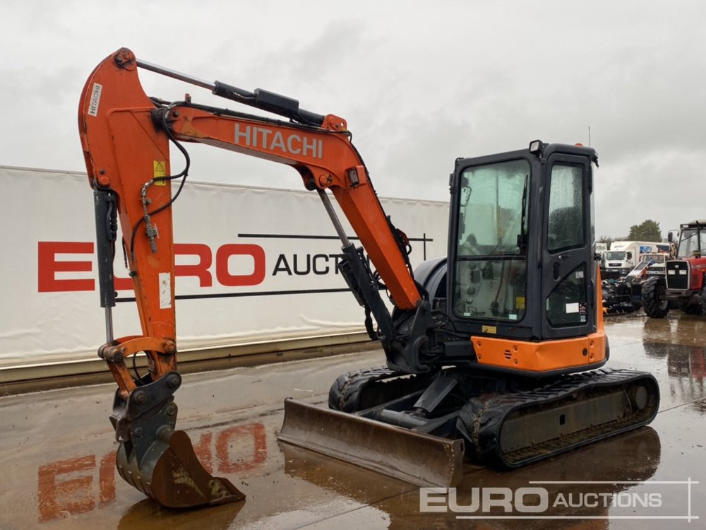 2014 Hitachi ZX48U-5A CLR - Mini escavadeira: foto 1 2014 Hitachi ZX48U-5A CLR - Mini escavadeira: foto 1