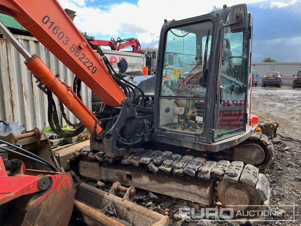 2014 Hitachi ZX85USB-5A - Mini escavadeira: foto 2 2014 Hitachi ZX85USB-5A - Mini escavadeira: foto 2