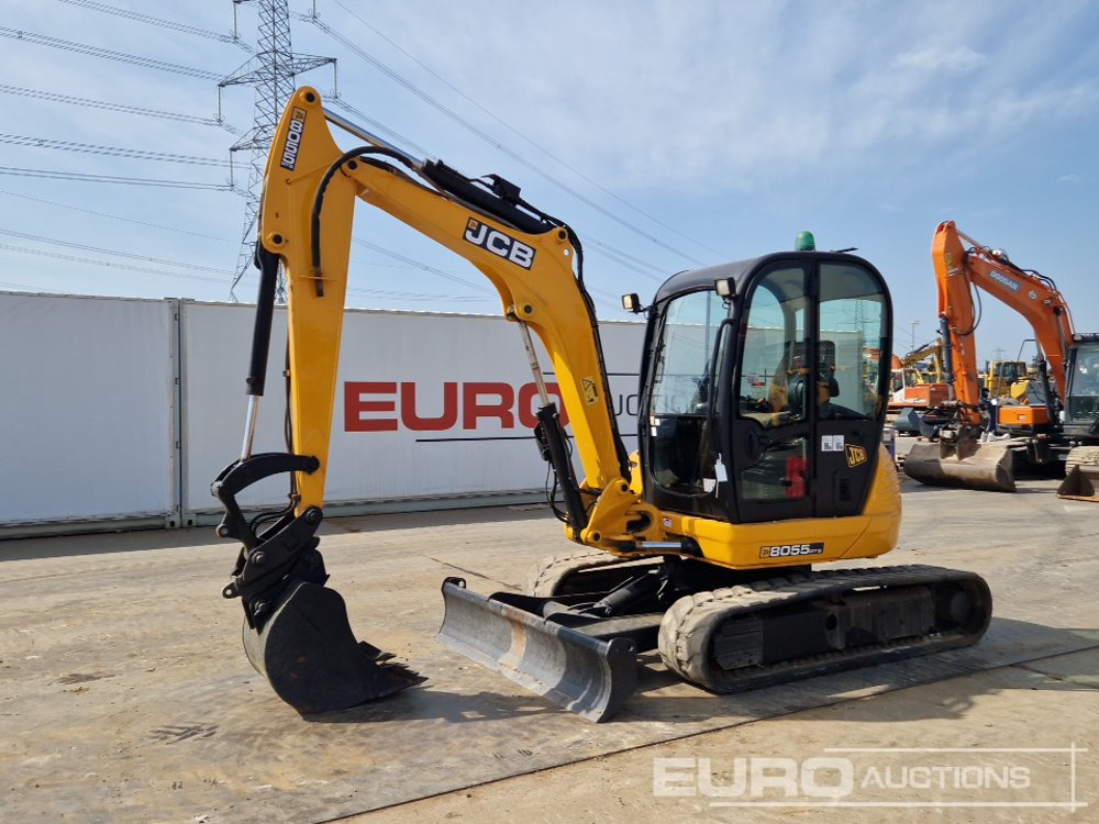 2014 JCB 8055 RTS - Mini escavadeira: foto 1 2014 JCB 8055 RTS - Mini escavadeira: foto 1