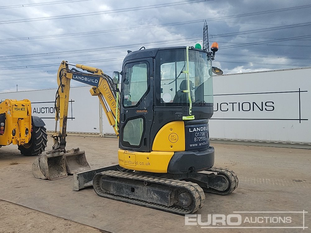 2014 Komatsu PC30MR-3 - Mini escavadeira: foto 3 2014 Komatsu PC30MR-3 - Mini escavadeira: foto 3