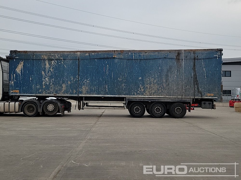 2014 Legras Industries Tri Axle Walking Floor Trailer, Easy Sheet - Semi-reboque piso móvel: foto 2 2014 Legras Industries Tri Axle Walking Floor Trailer, Easy Sheet - Semi-reboque piso móvel: foto 2