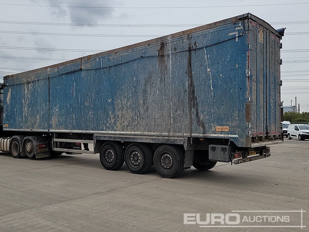 2014 Legras Industries Tri Axle Walking Floor Trailer, Easy Sheet - Semi-reboque piso móvel: foto 3 2014 Legras Industries Tri Axle Walking Floor Trailer, Easy Sheet - Semi-reboque piso móvel: foto 3