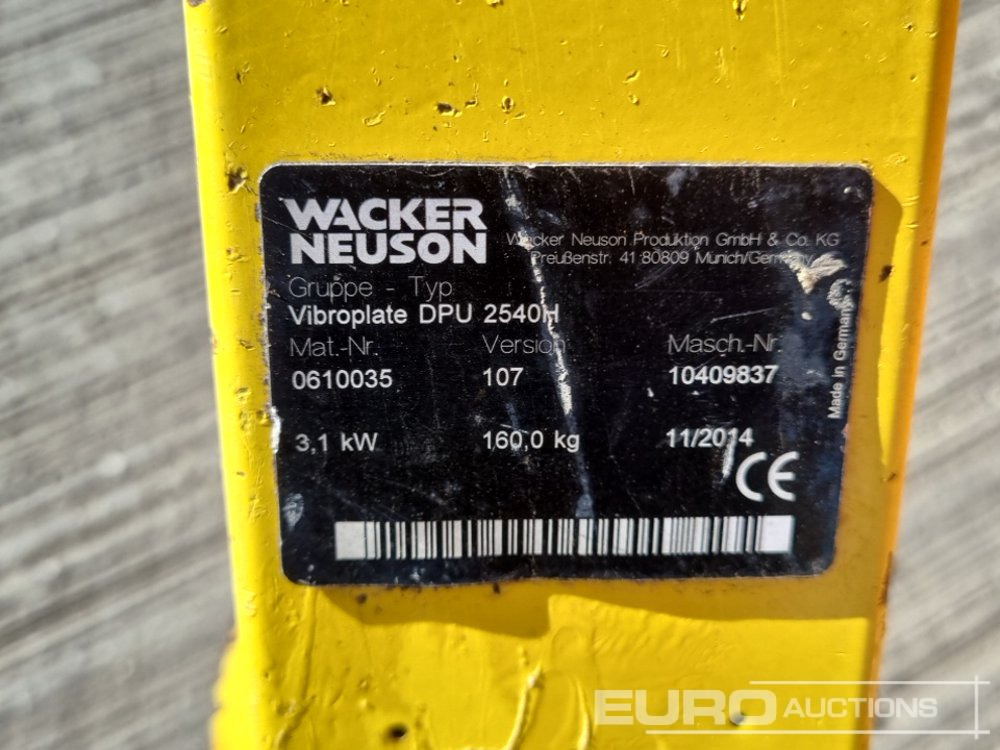 Máquina de asfalto 2014 Wacker Neuson DPU 2550H: foto 16