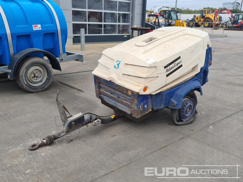 2015 Atlas Copco XAS47KD - Compressor de ar: foto 1 2015 Atlas Copco XAS47KD - Compressor de ar: foto 1