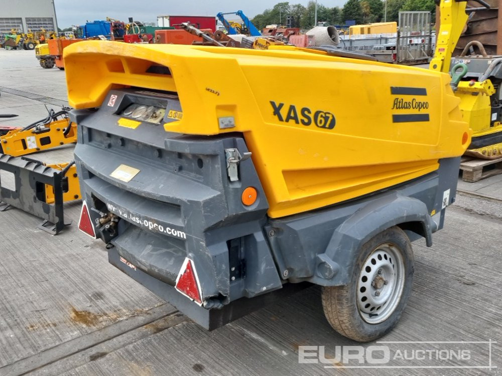 2015 Atlas Copco XAS67 - Compressor de ar: foto 5 2015 Atlas Copco XAS67 - Compressor de ar: foto 5