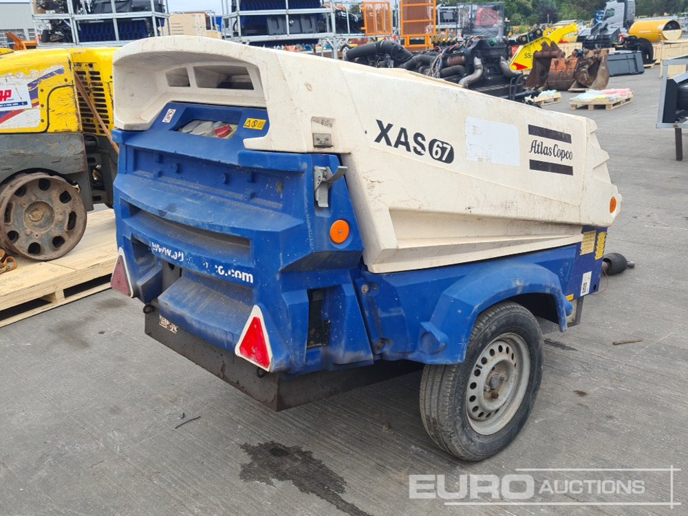 2015 Atlas Copco XAS67KD - Compressor de ar: foto 5 2015 Atlas Copco XAS67KD - Compressor de ar: foto 5