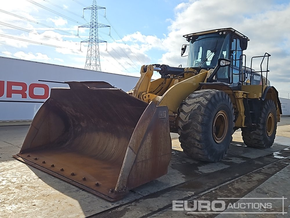 2015 CAT 966MXE - Pá carregadora de rodas: foto 1 2015 CAT 966MXE - Pá carregadora de rodas: foto 1