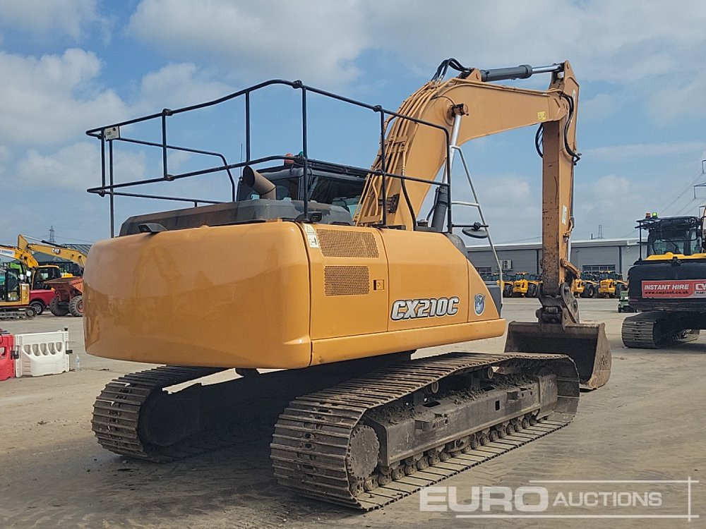 2015 Case CX210D - Escavadora de rastos: foto 5 2015 Case CX210D - Escavadora de rastos: foto 5