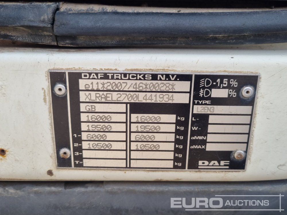 Varredora urbana 2015 DAF LF220: foto 44
