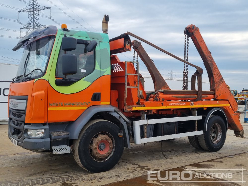 2015 DAF LF250 - Camião multibenne: foto 1 2015 DAF LF250 - Camião multibenne: foto 1