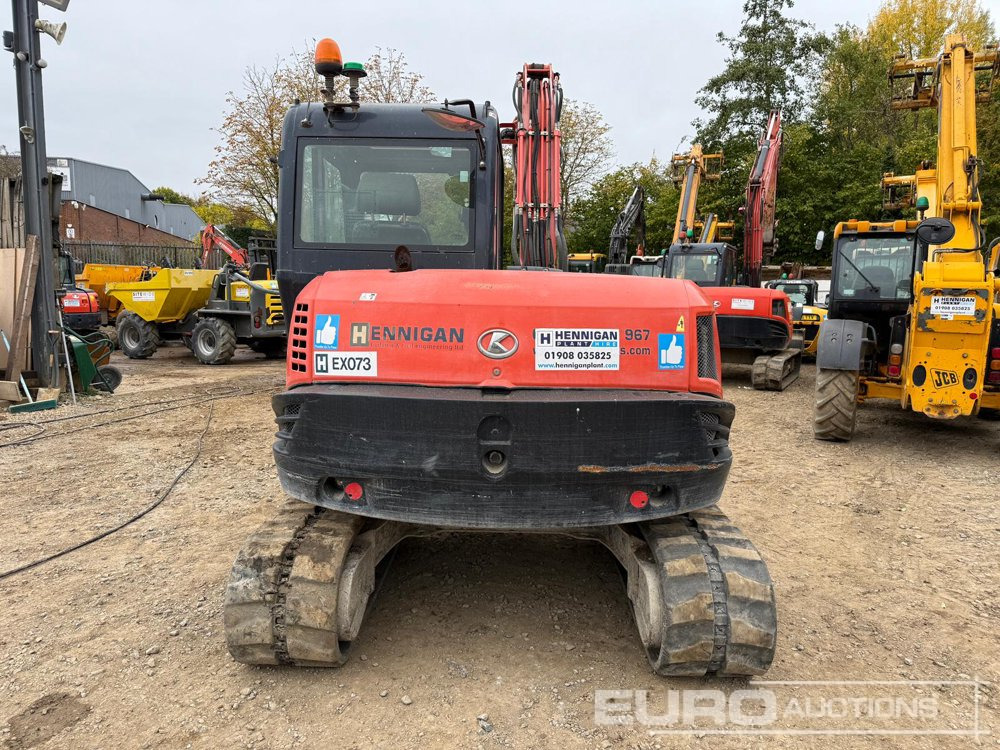 2015 Kubota KX080-4 - Mini escavadeira: foto 2 2015 Kubota KX080-4 - Mini escavadeira: foto 2
