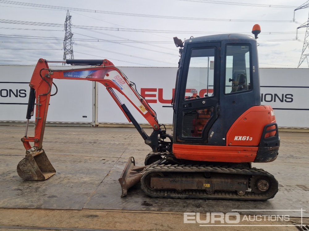2015 Kubota KX61-3 - Mini escavadeira: foto 2 2015 Kubota KX61-3 - Mini escavadeira: foto 2