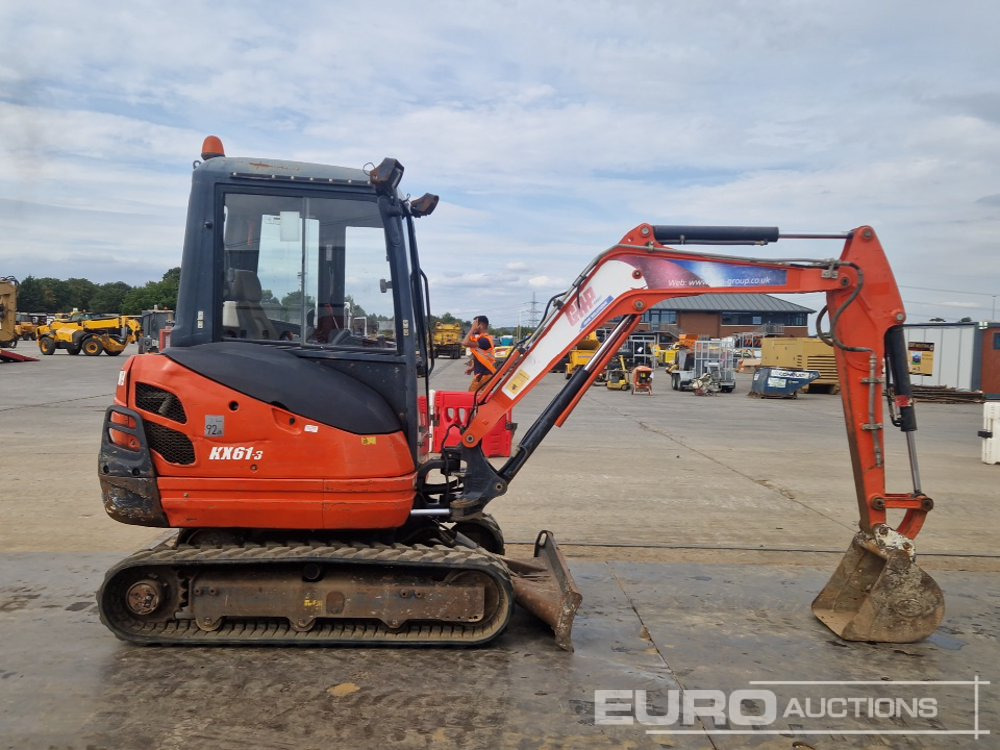 Mini escavadeira 2015 Kubota KX61-3: foto 6