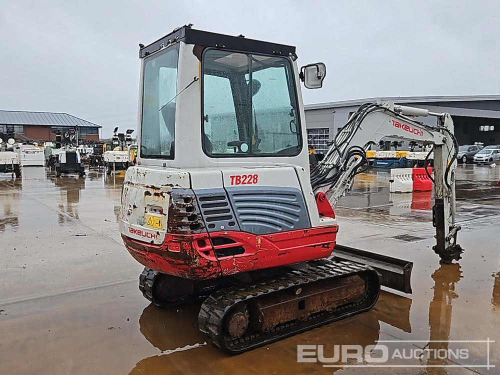 2015 Takeuchi TB228 - Mini escavadeira: foto 5 2015 Takeuchi TB228 - Mini escavadeira: foto 5