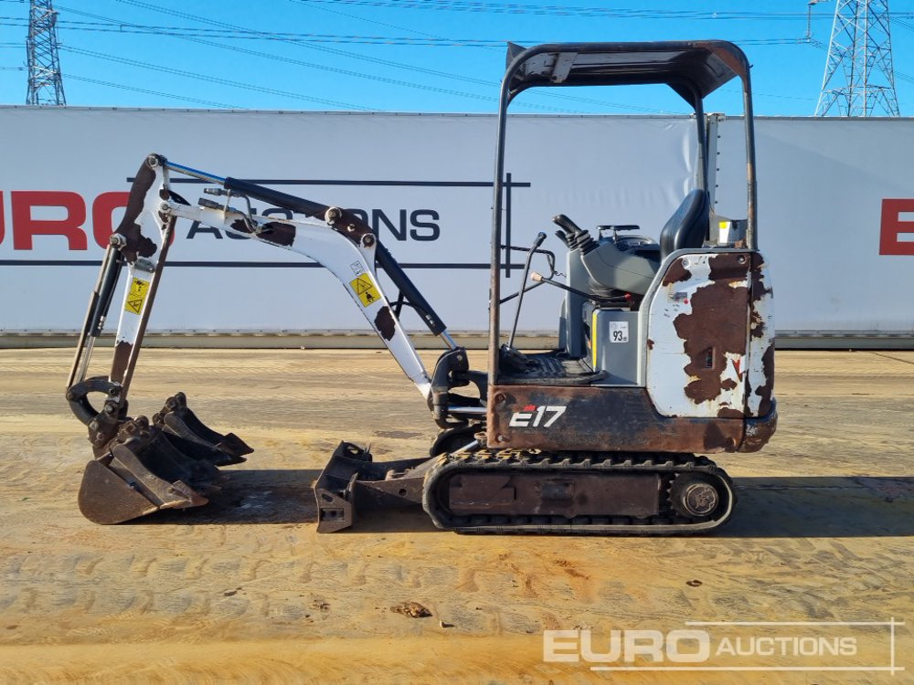 2016 Bobcat E17 - Mini escavadeira: foto 2 2016 Bobcat E17 - Mini escavadeira: foto 2