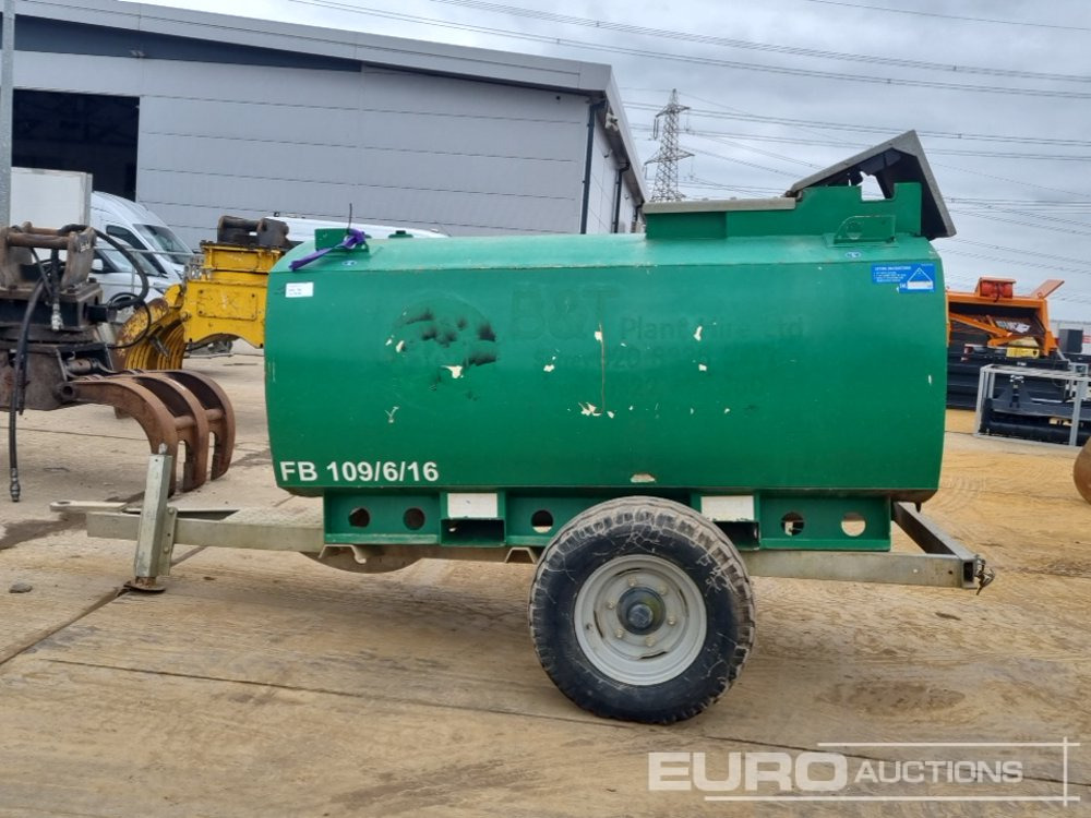 2016 Conquip 2000 Litre Single Axle Bunded Fuel Bowser, Electric Pump - Depósito de armazenamento: foto 4 2016 Conquip 2000 Litre Single Axle Bunded Fuel Bowser, Electric Pump - Depósito de armazenamento: foto 4