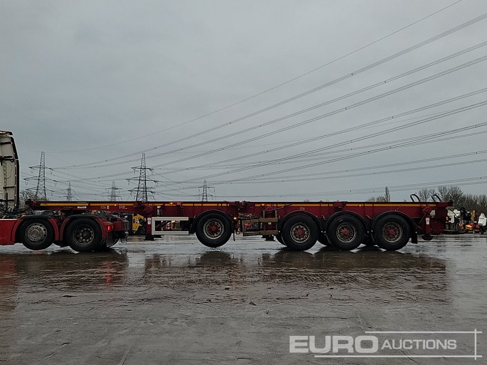 2016 Dennison MF16SK0 - Semi-reboque transportador de contêineres/ Caixa móvel: foto 2 2016 Dennison MF16SK0 - Semi-reboque transportador de contêineres/ Caixa móvel: foto 2