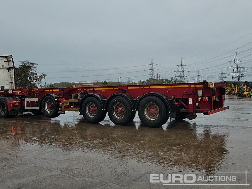 2016 Dennison MF16SK0 - Semi-reboque transportador de contêineres/ Caixa móvel: foto 3 2016 Dennison MF16SK0 - Semi-reboque transportador de contêineres/ Caixa móvel: foto 3