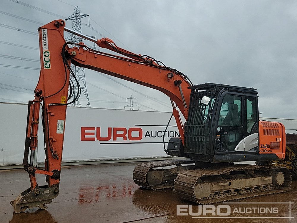 2016 Hitachi ZX130LCN-5 - Escavadora de rastos: foto 1 2016 Hitachi ZX130LCN-5 - Escavadora de rastos: foto 1