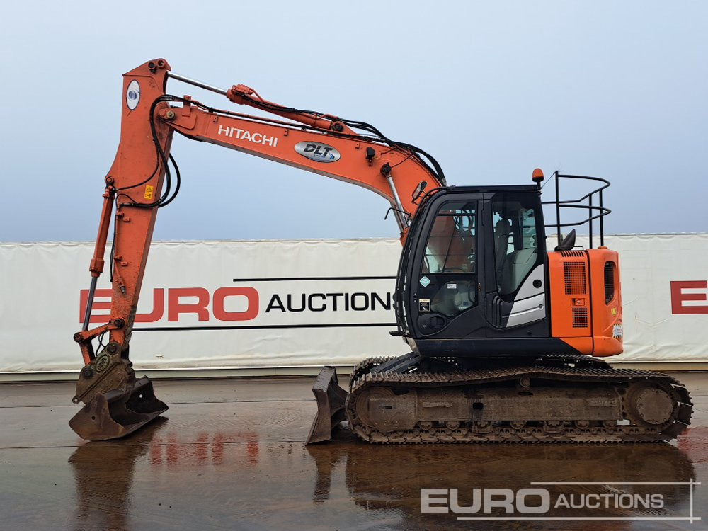 2016 Hitachi ZX135US-5B - Escavadora de rastos: foto 2 2016 Hitachi ZX135US-5B - Escavadora de rastos: foto 2