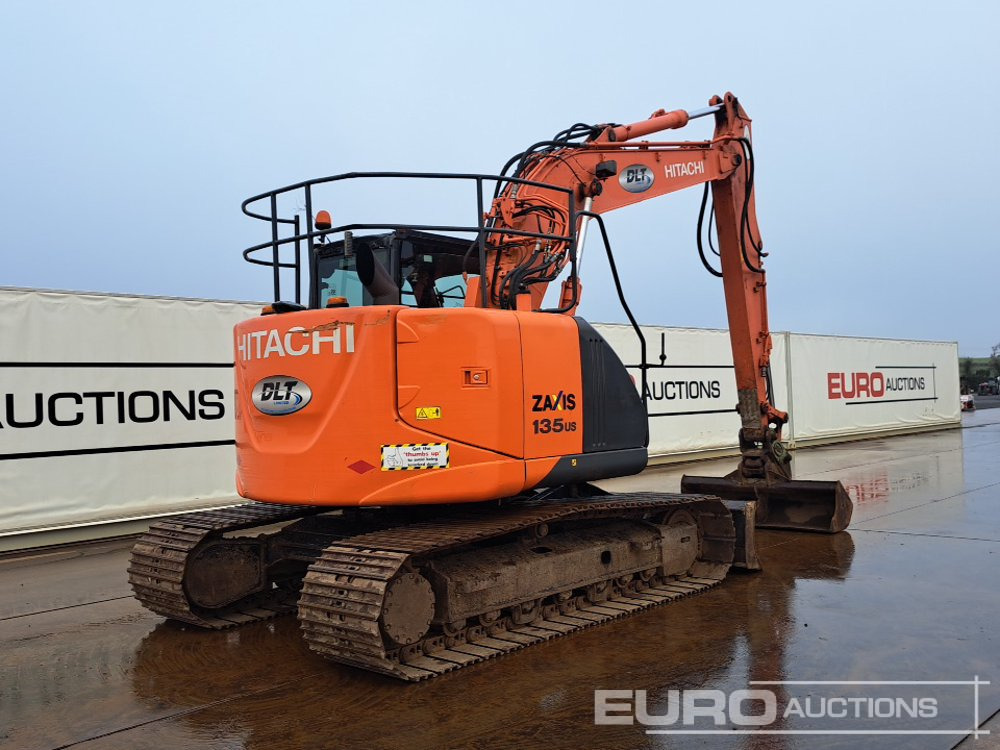2016 Hitachi ZX135US-5B - Escavadora de rastos: foto 5 2016 Hitachi ZX135US-5B - Escavadora de rastos: foto 5