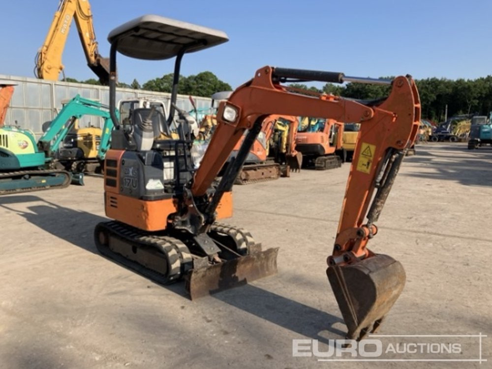 2016 Hitachi ZX17U-5A - Mini escavadeira: foto 2 2016 Hitachi ZX17U-5A - Mini escavadeira: foto 2