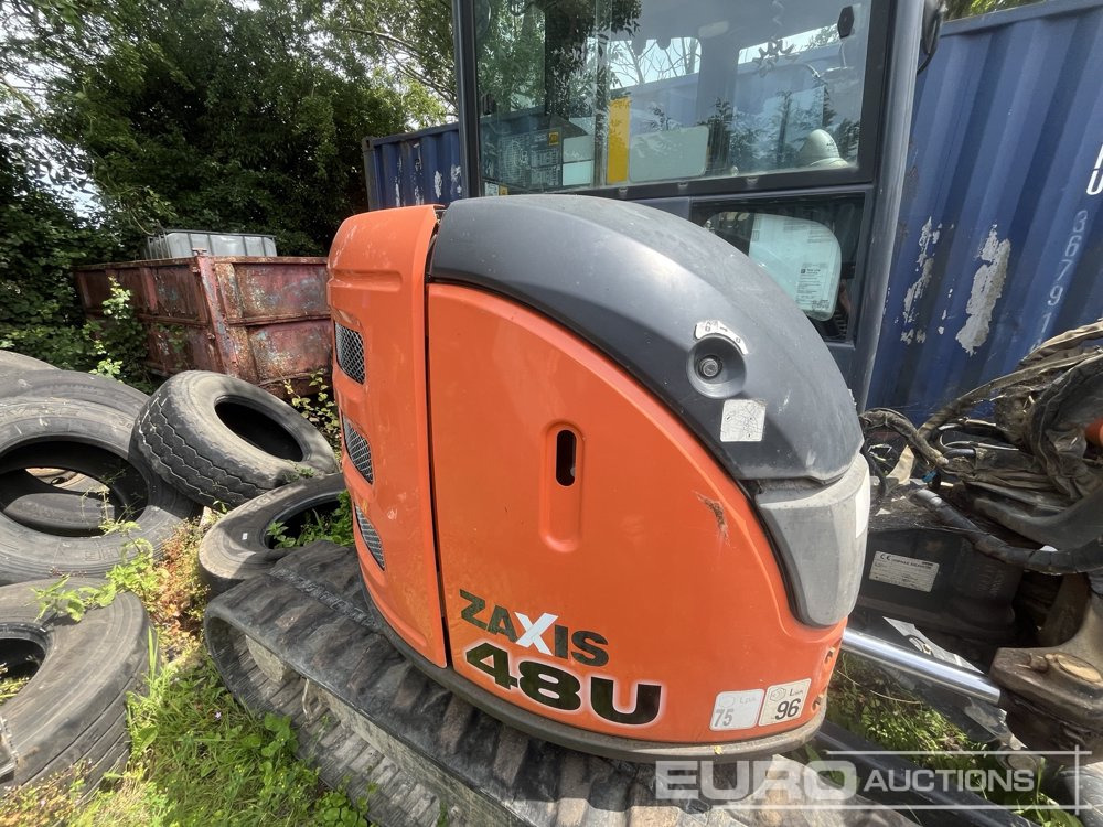 2016 Hitachi ZX48U-5A - Mini escavadeira: foto 4 2016 Hitachi ZX48U-5A - Mini escavadeira: foto 4