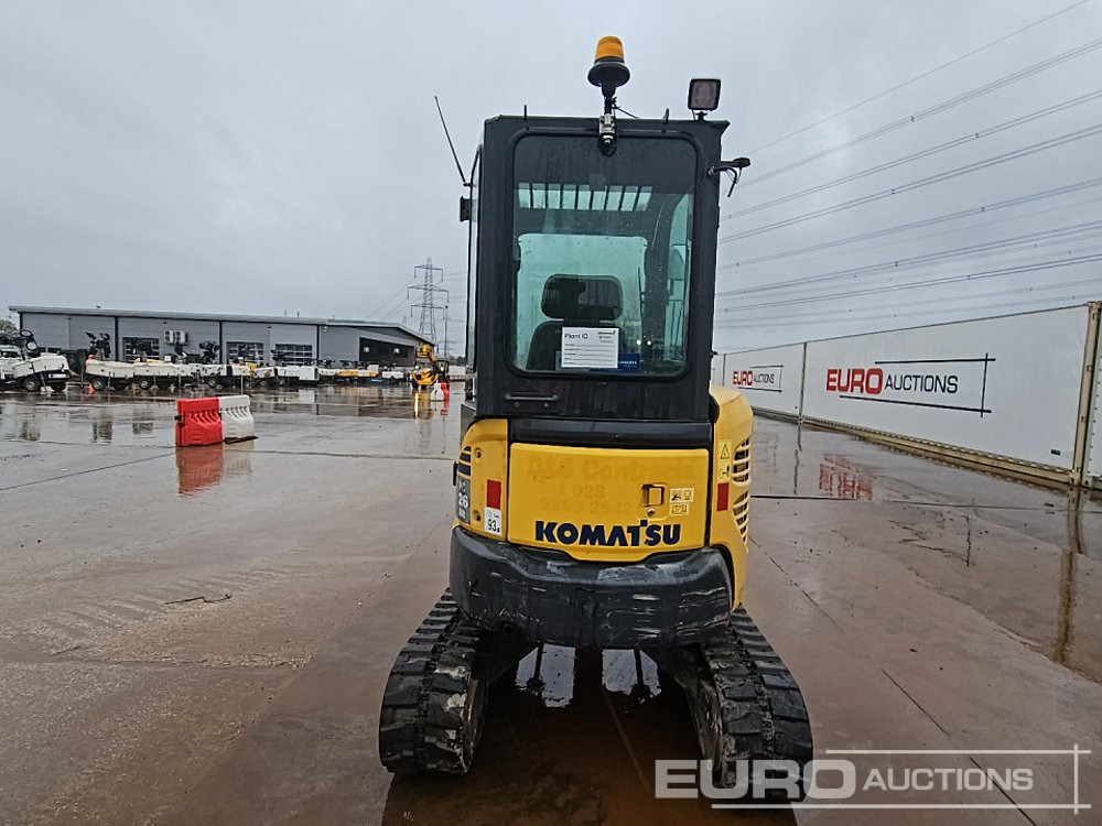 2016 Komatsu PC26MR-3 - Mini escavadeira: foto 4 2016 Komatsu PC26MR-3 - Mini escavadeira: foto 4