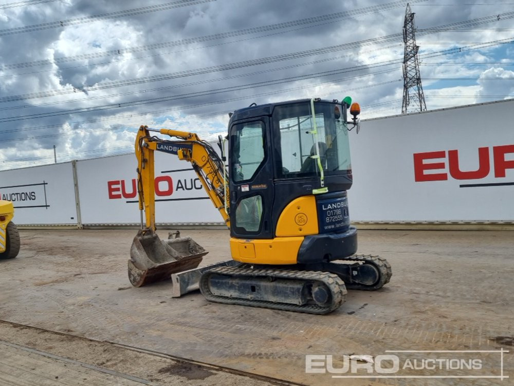 2016 Komatsu PC30MR-3 - Mini escavadeira: foto 3 2016 Komatsu PC30MR-3 - Mini escavadeira: foto 3